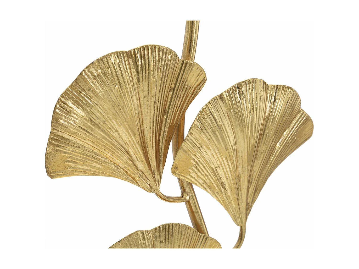 Lampe à Poser en Métal "Glamy" 81cm Blanc & Or