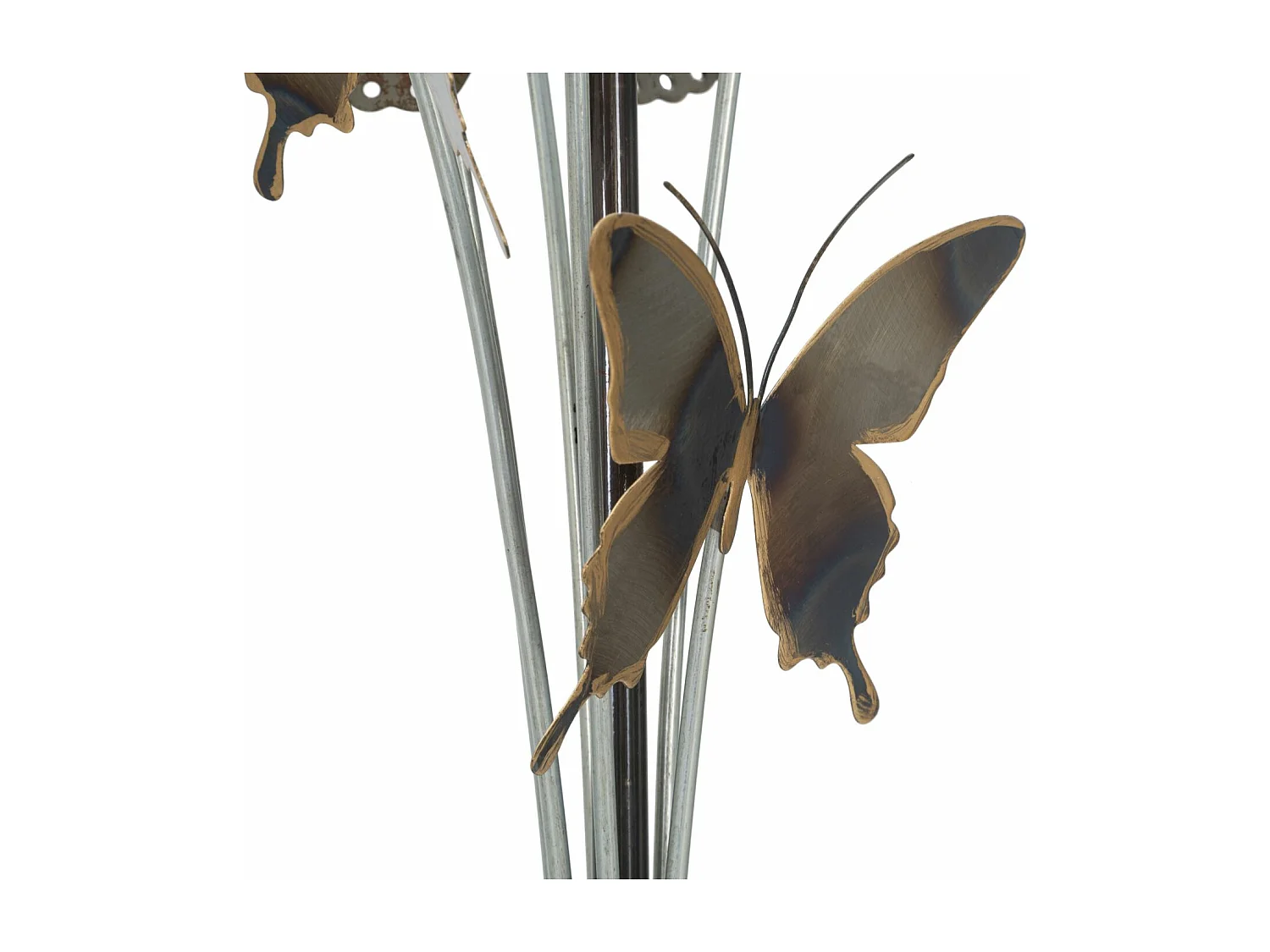 Lampe à Poser en Métal "Papillons" 47cm Multicolore