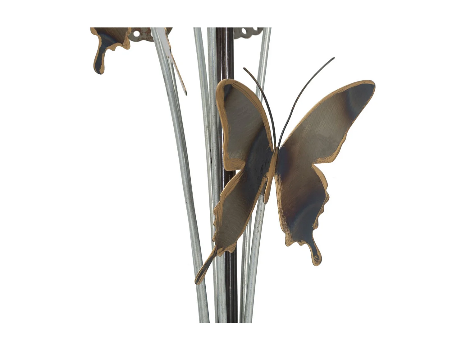 Lampe à Poser en Métal "Papillons" 47cm Multicolore