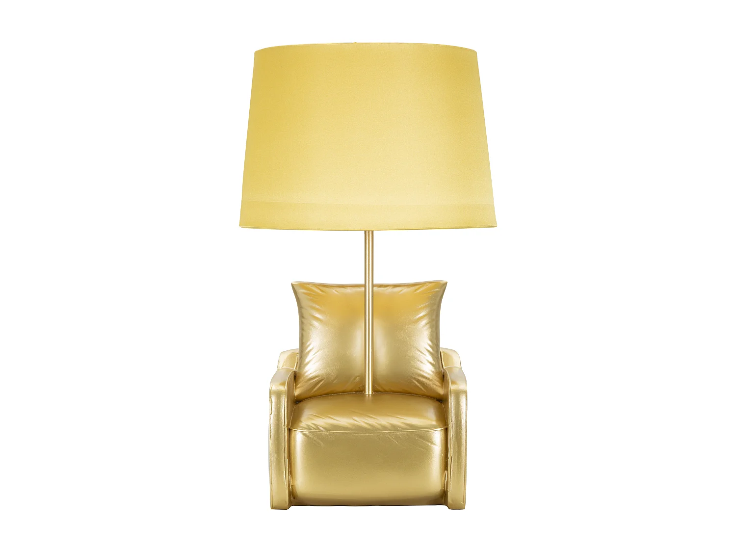 Lampe à Poser Déco "Midcentury" 46cm Or