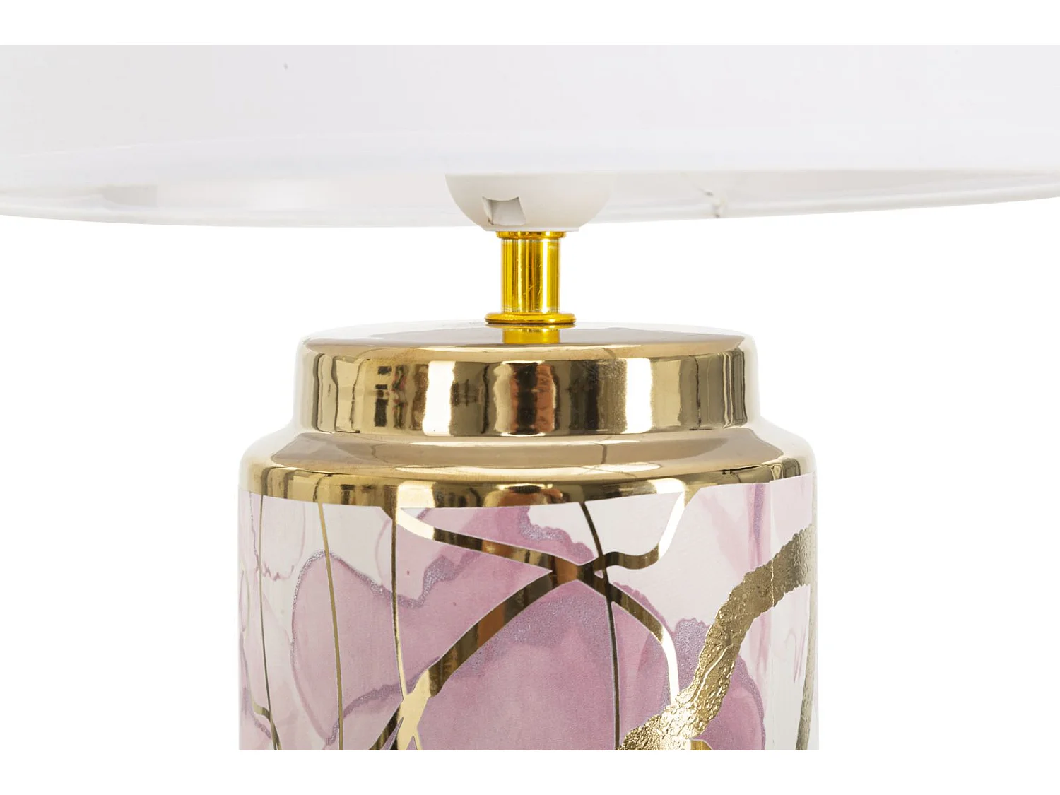 Lampe à Poser en Céramique "Abstract" 48cm Multicolore