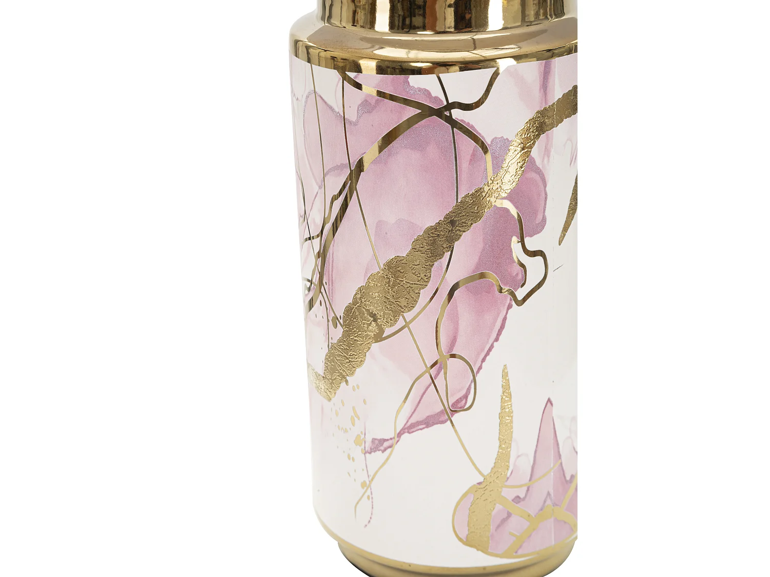 Lampe à Poser en Céramique "Abstract" 48cm Multicolore