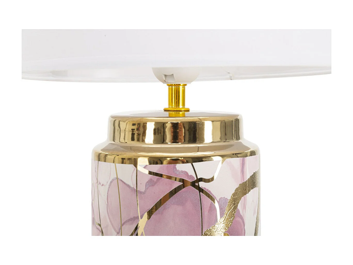 Lampe à Poser en Céramique "Abstract" 48cm Multicolore