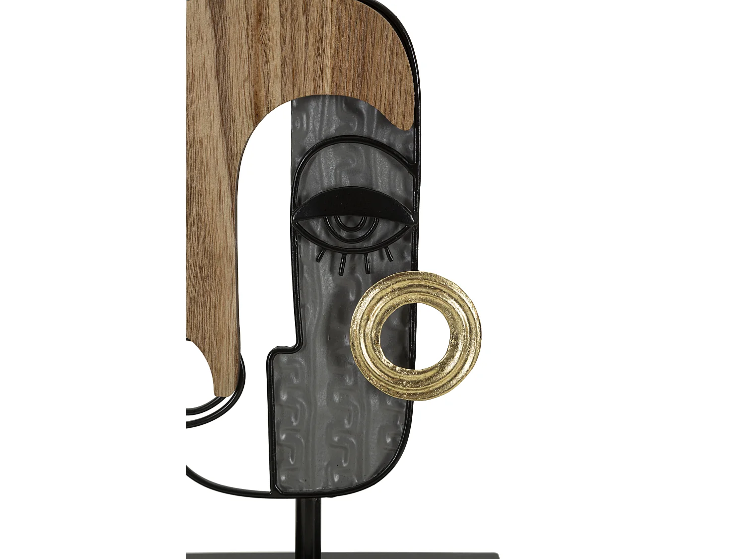 Lampe à Poser en Métal "Picassy Plus" 50cm Multicolore