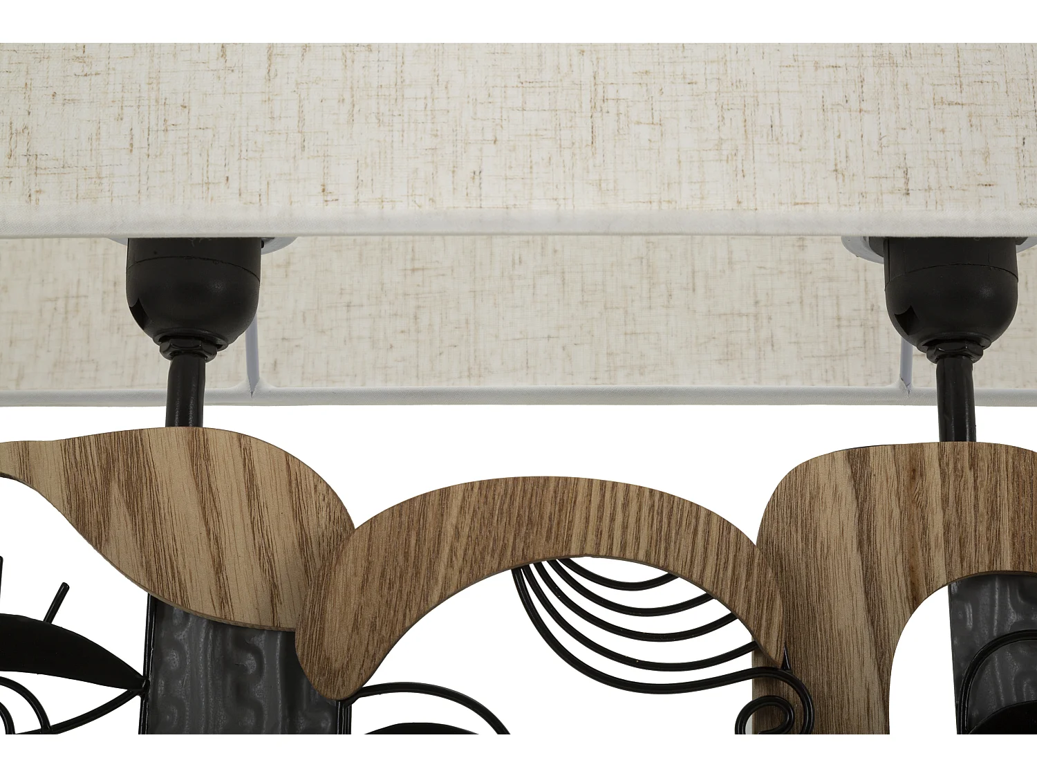 Lampe à Poser en Métal "Picassy Plus" 50cm Multicolore