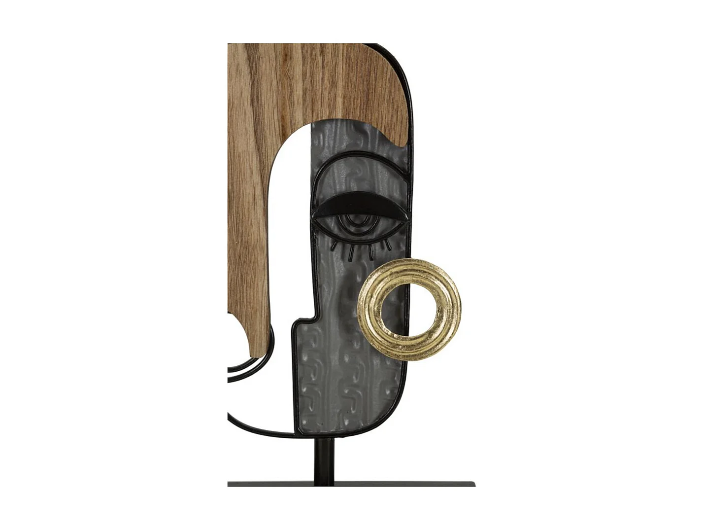 Lampe à Poser en Métal "Picassy Plus" 50cm Multicolore