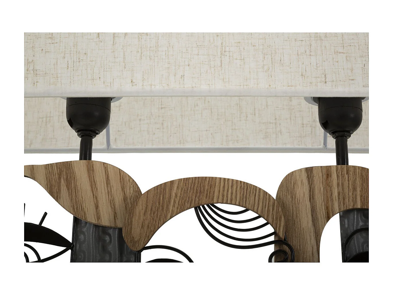 Lampe à Poser en Métal "Picassy Plus" 50cm Multicolore