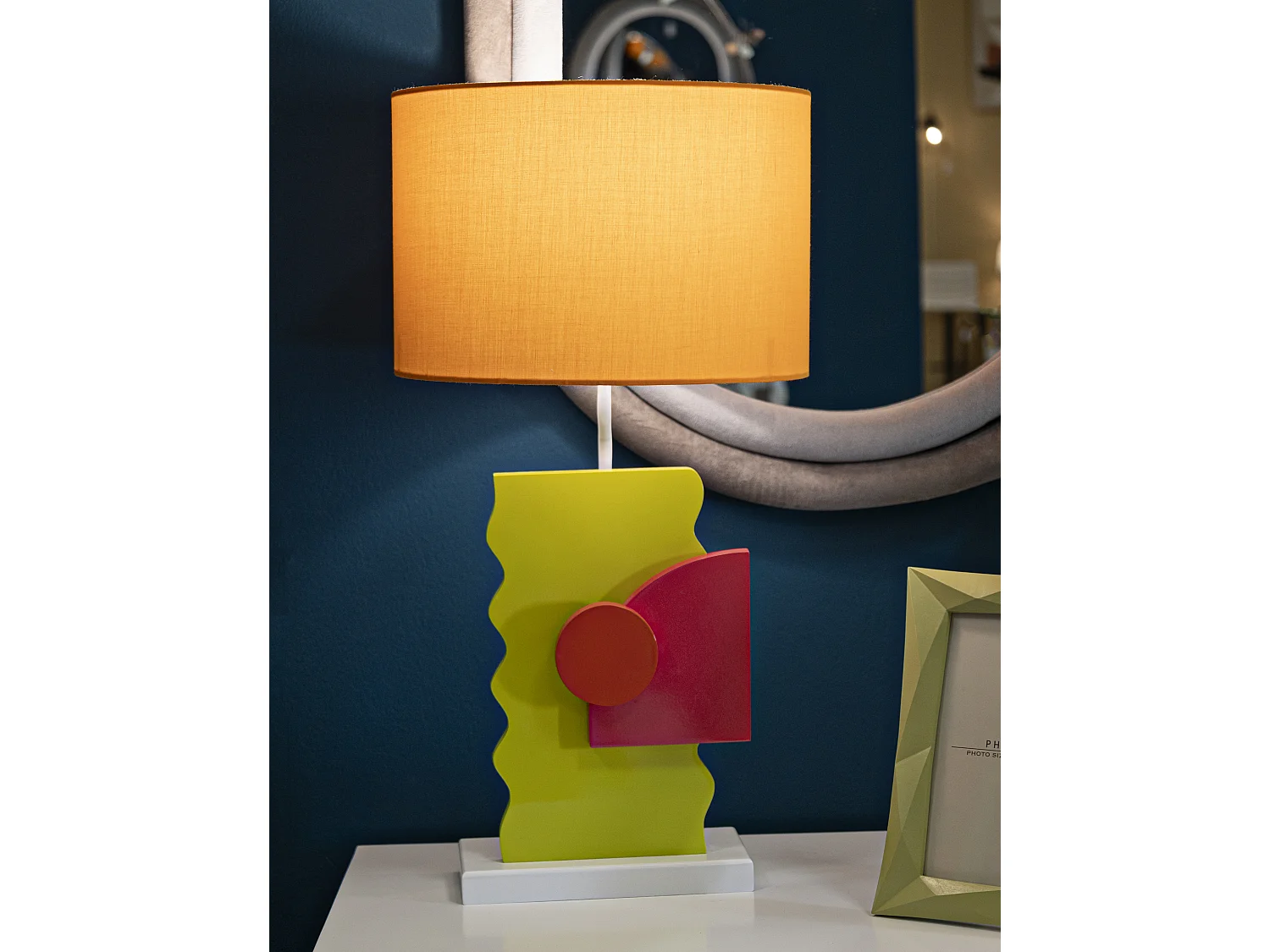 Lampe à Poser Déco "Color" 60cm Multicolore