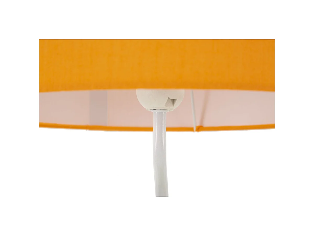 Tischlampe aus MDF und Stoff Color B