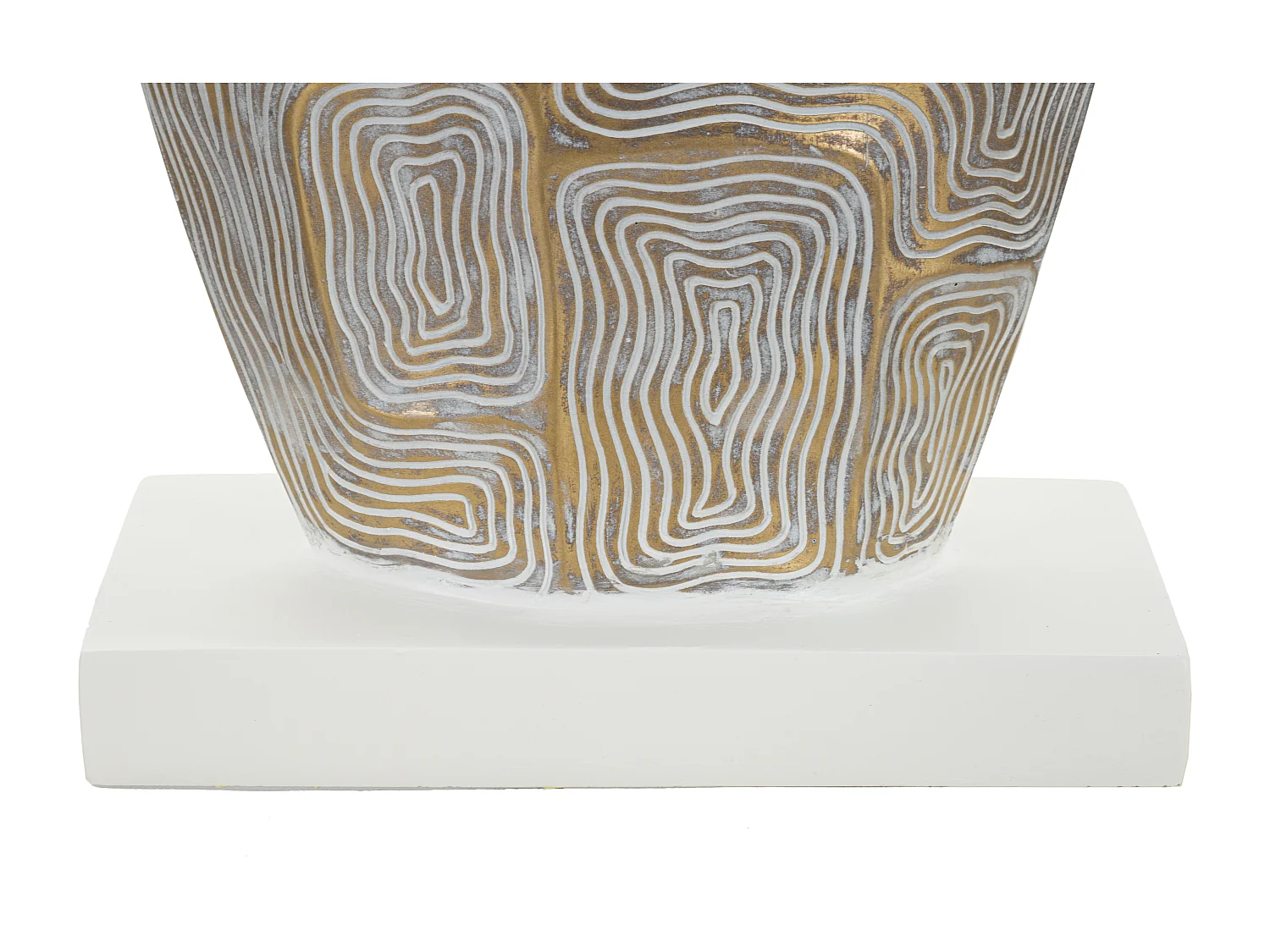 Lampe à Poser en Résine "Elips" 90cm Or