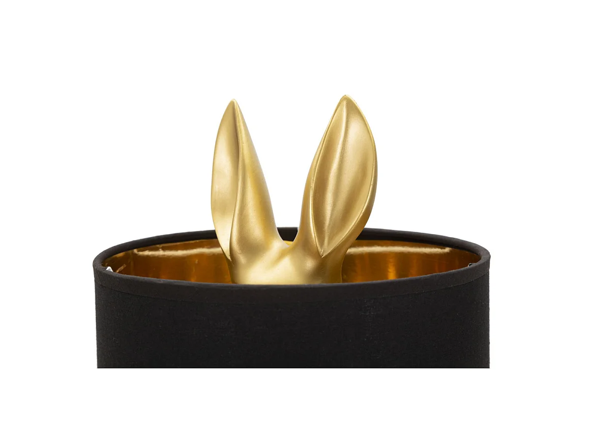 Gouden hars tafellamp Ø 20x43 cm
