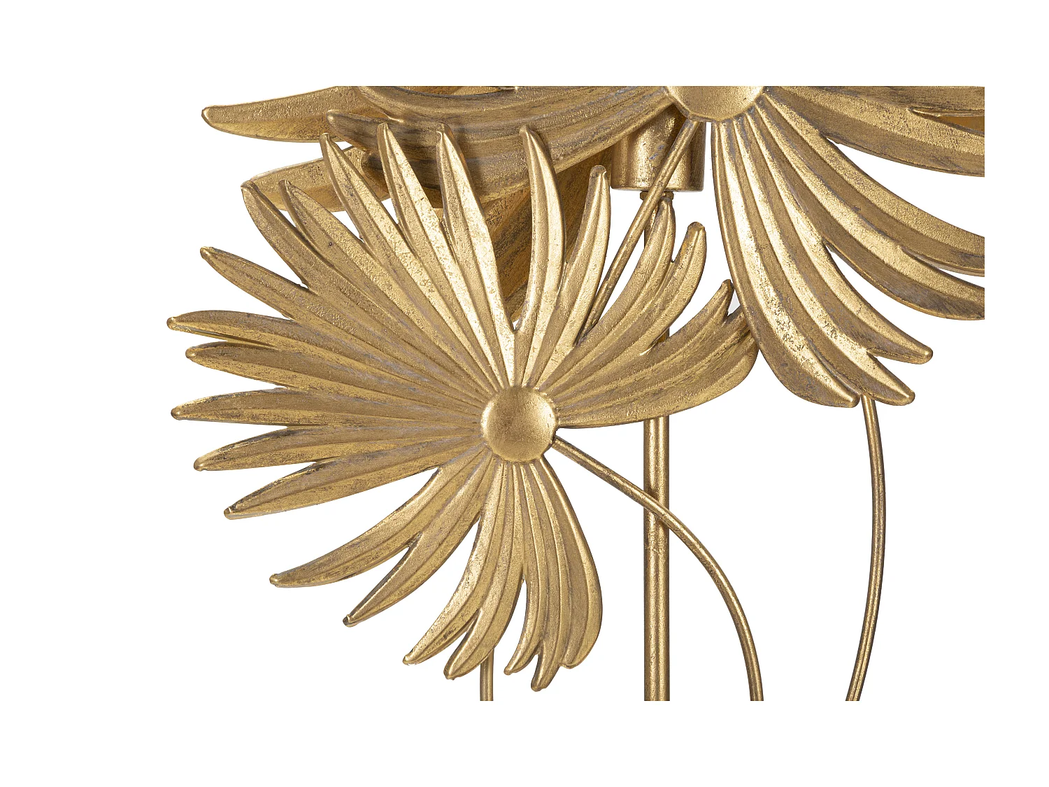 Lampe à Poser en Métal "Exotic" 90cm Or