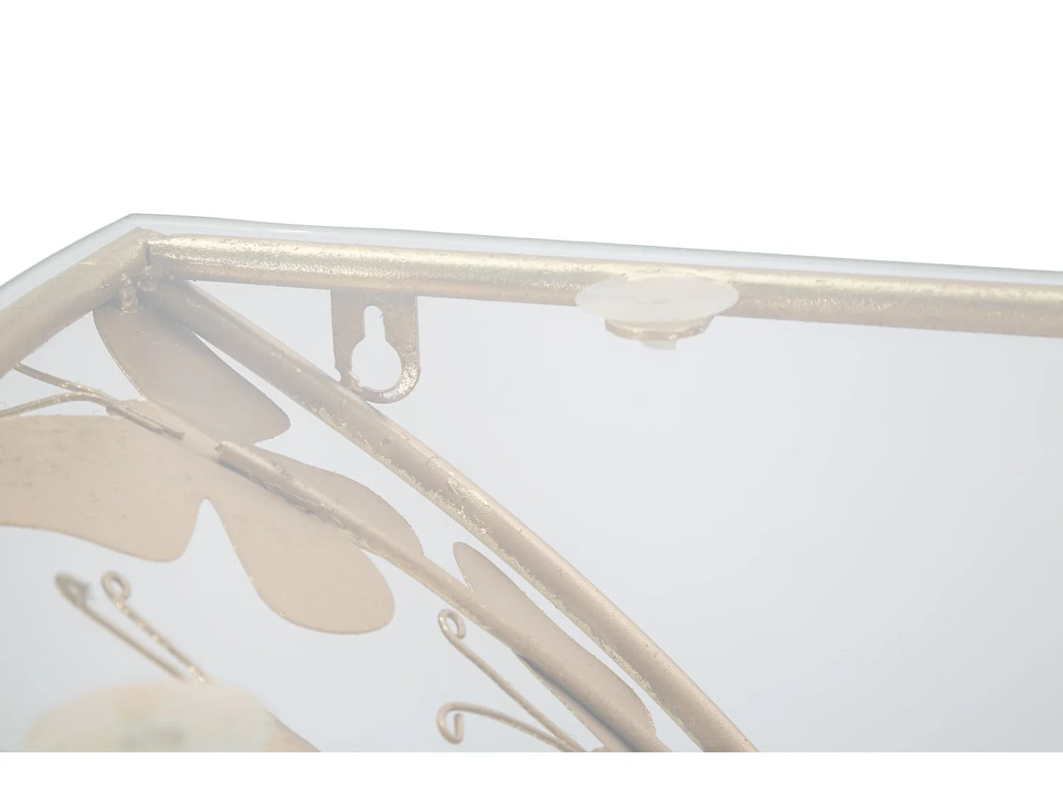 Table de Chevet Murale "Butterfly" 44cm Or