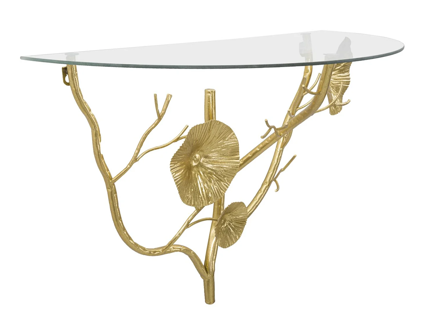 Table de Chevet Murale "Tisty" 60cm Or