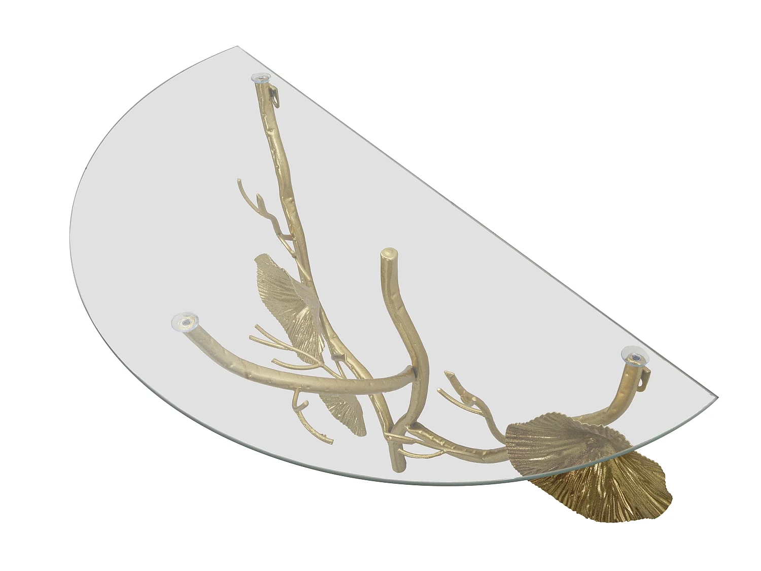 Table de Chevet Murale "Tisty" 60cm Or