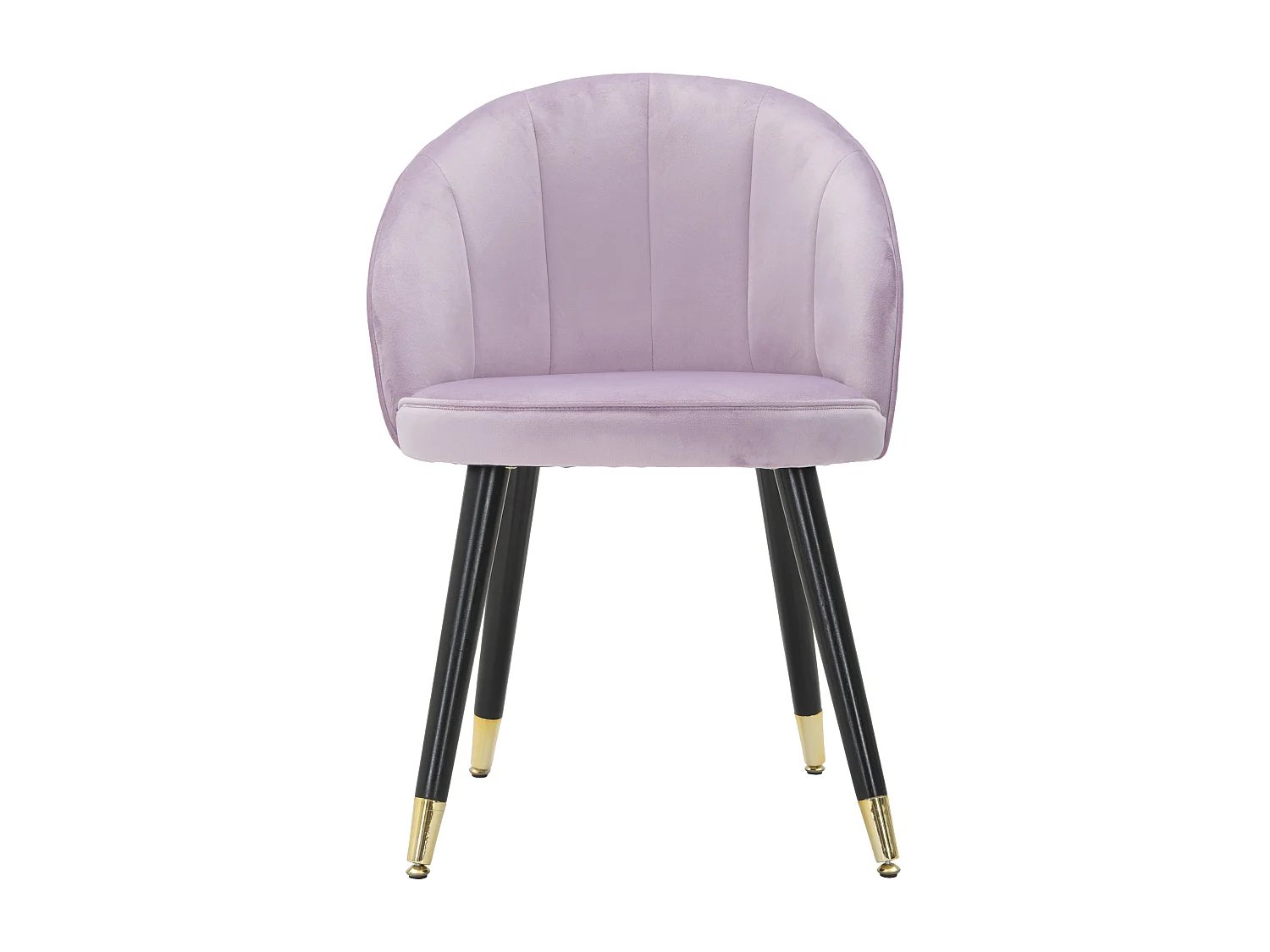 Sedia in tessuto rosa con schinale e gambe in legno nero cm 57x58x80