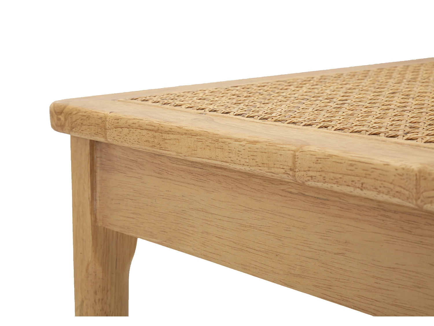 Zestaw 2 krzeseł Japan -A- 54x54x70 cm z drewna kauczukowego i plecionego rattanu, kolor brązowy - Design boho chic inspirowany stylem orientalnym