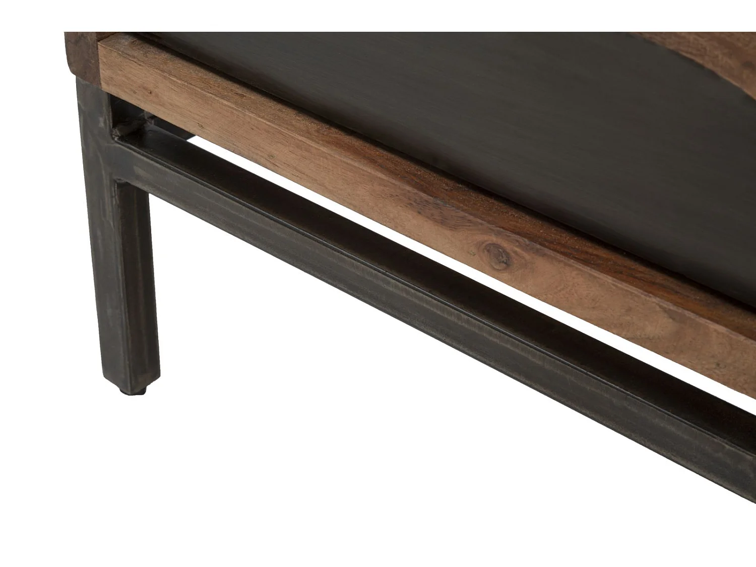 Commode 4 Tiroirs en Bois " Yellowstone" 100cm Marron