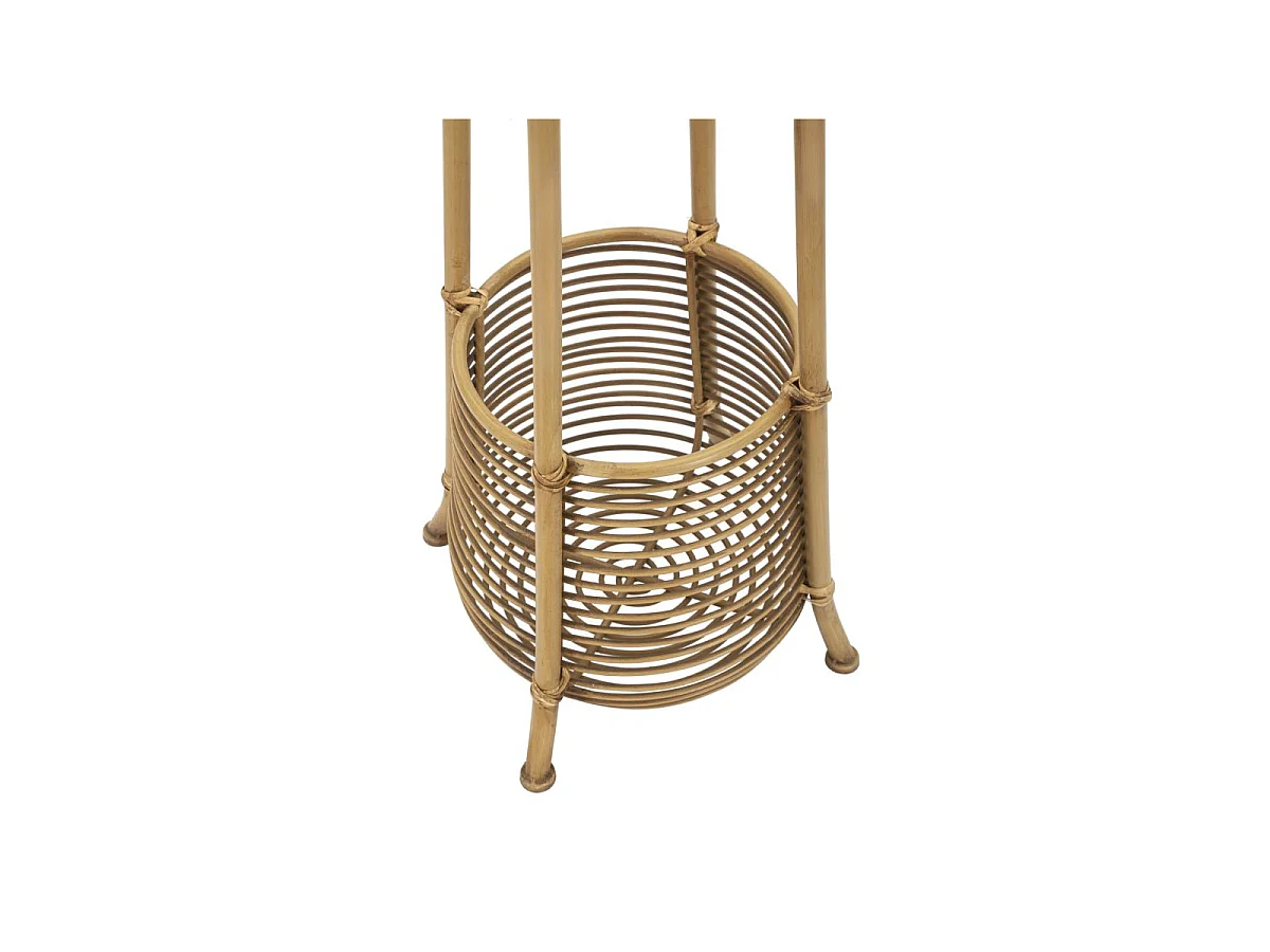 Porte-Manteau en Métal "Panama" 175cm Naturel