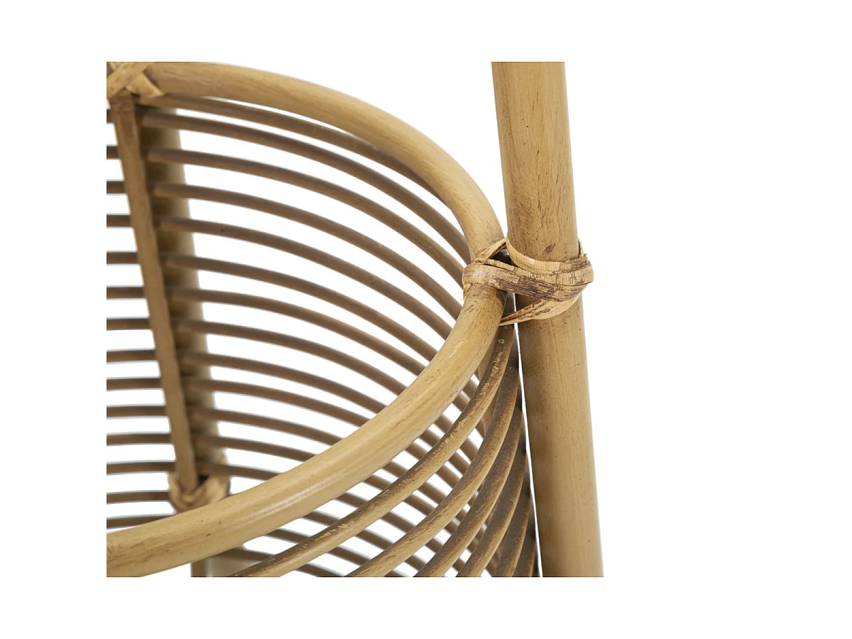 Porte-Manteau en Métal "Panama" 175cm Naturel