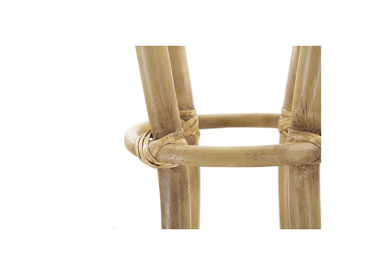 Porte-Manteau en Métal "Panama" 175cm Naturel