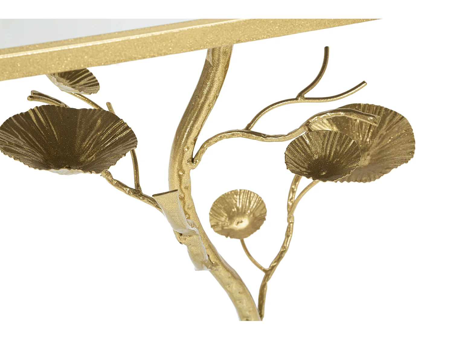 Table d'Appoint Design "Tisty" 60cm Or