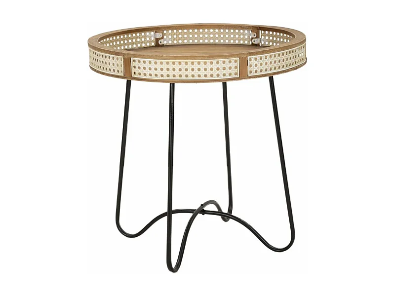 Table Basse Design "Fuji" 60cm Naturel