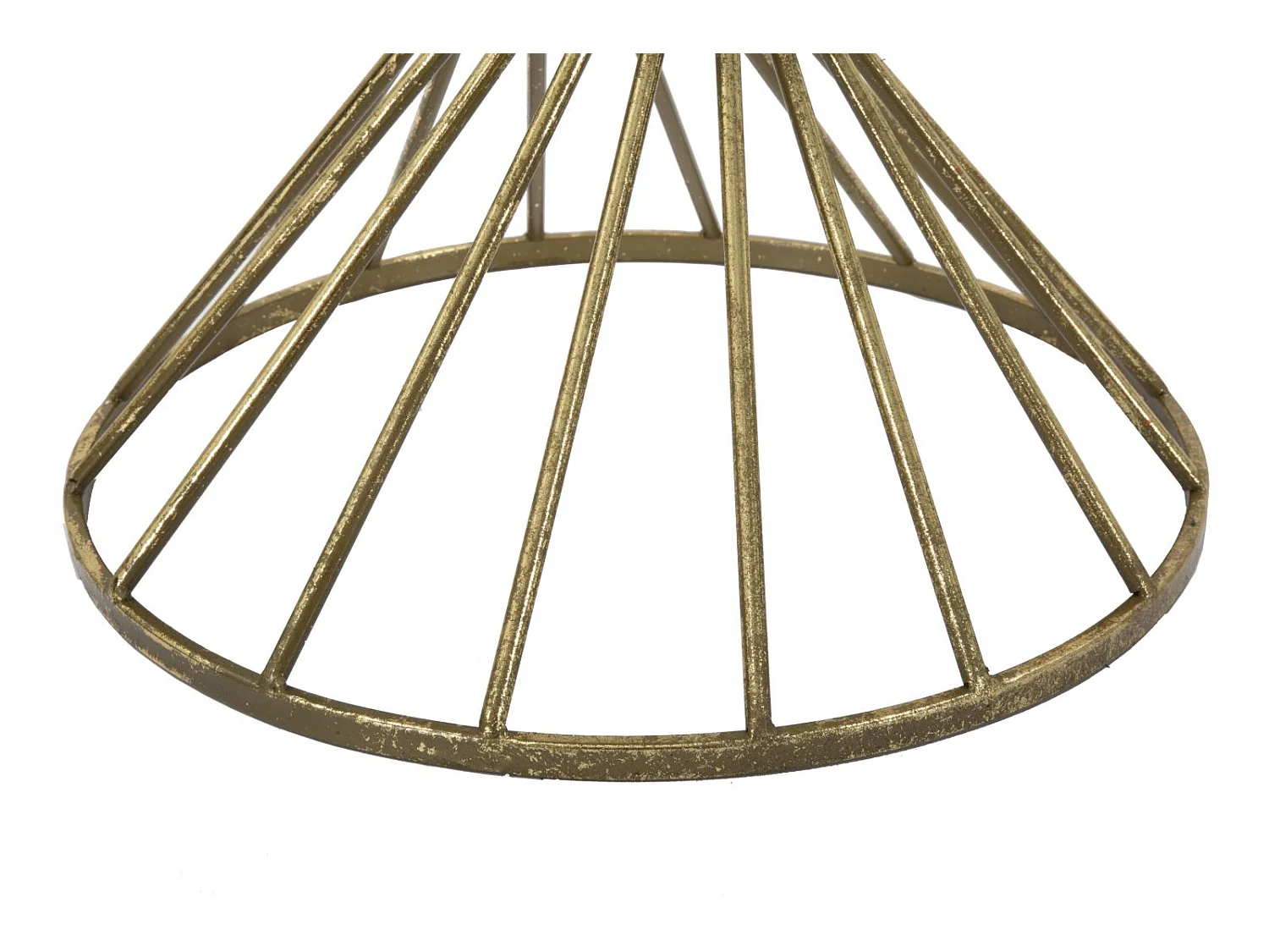 Table d'Appoint Design "Hypnose" 50cm Or