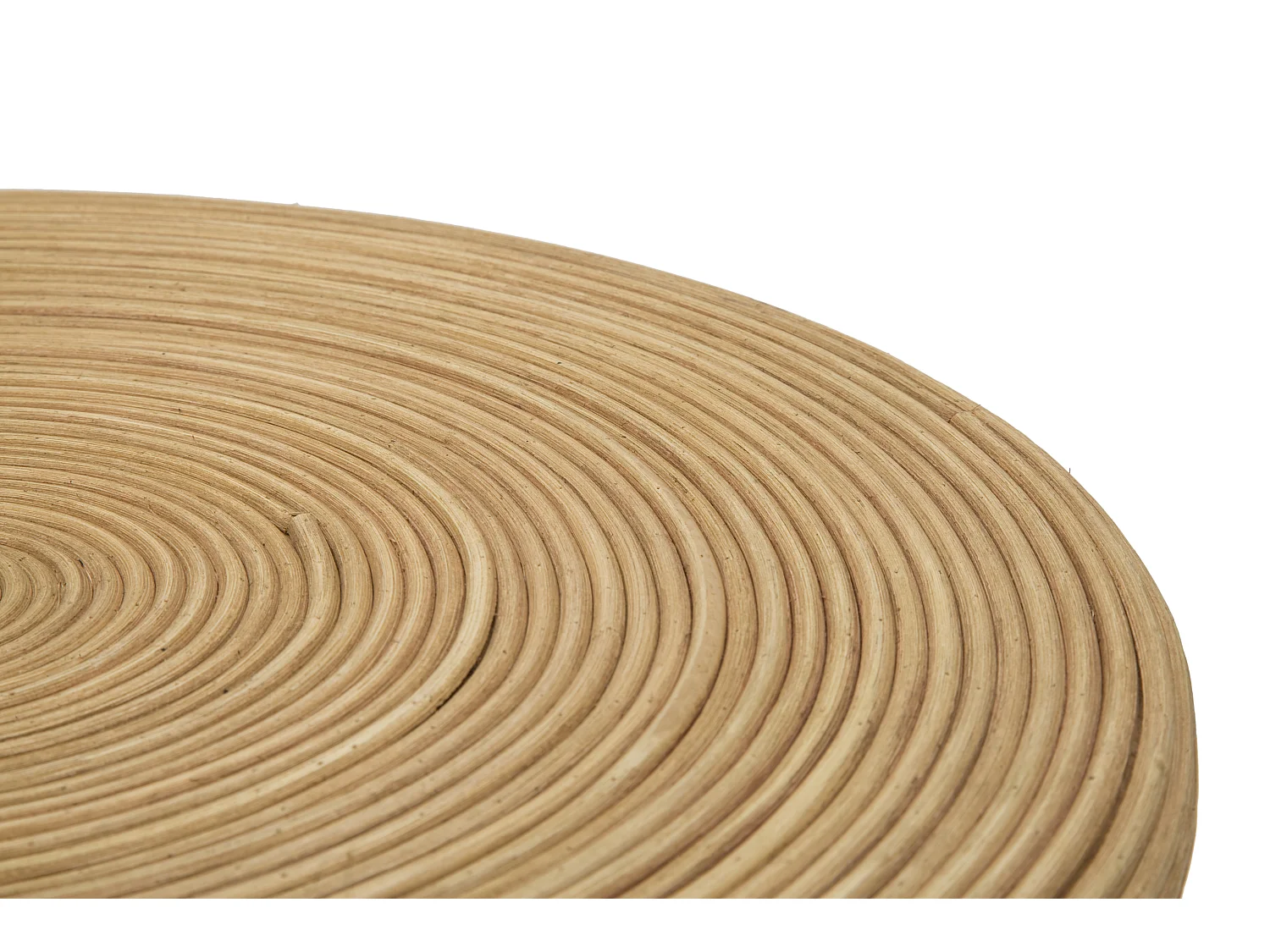 Table d'Appoint en Rotin "Marcia" 56cm Naturel