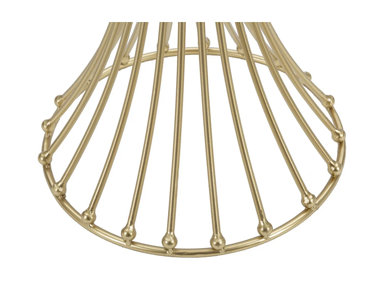 Table d'Appoint Design en Métal "Century" 82cm Or