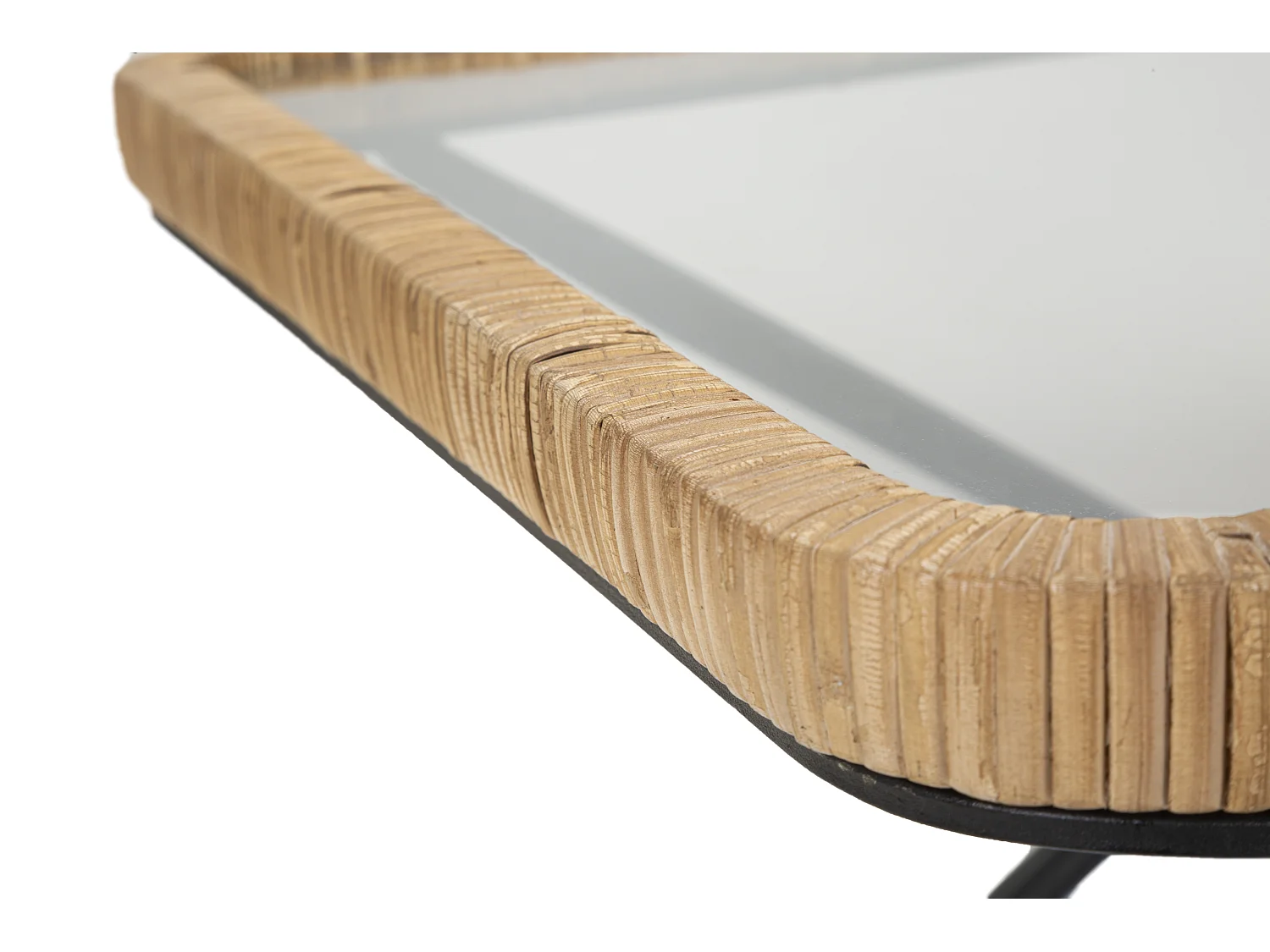 Table Basse Design "St Barth" 70cm Multicolore