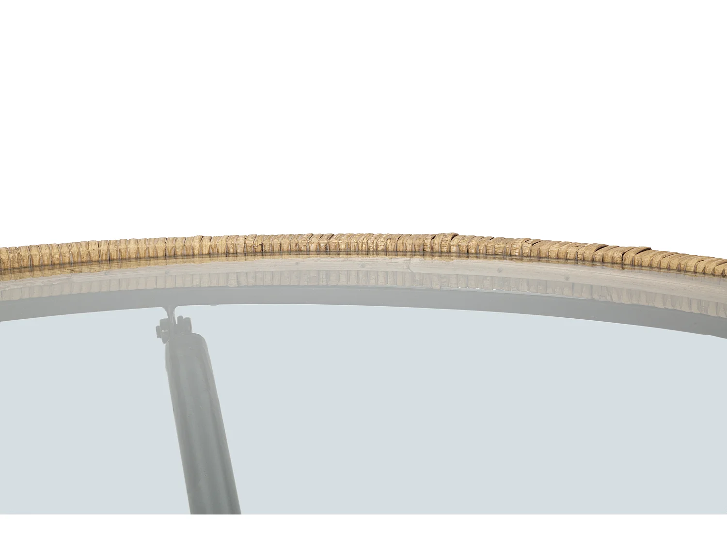 Table Basse Ronde "St Barth" 80cm Multicolore