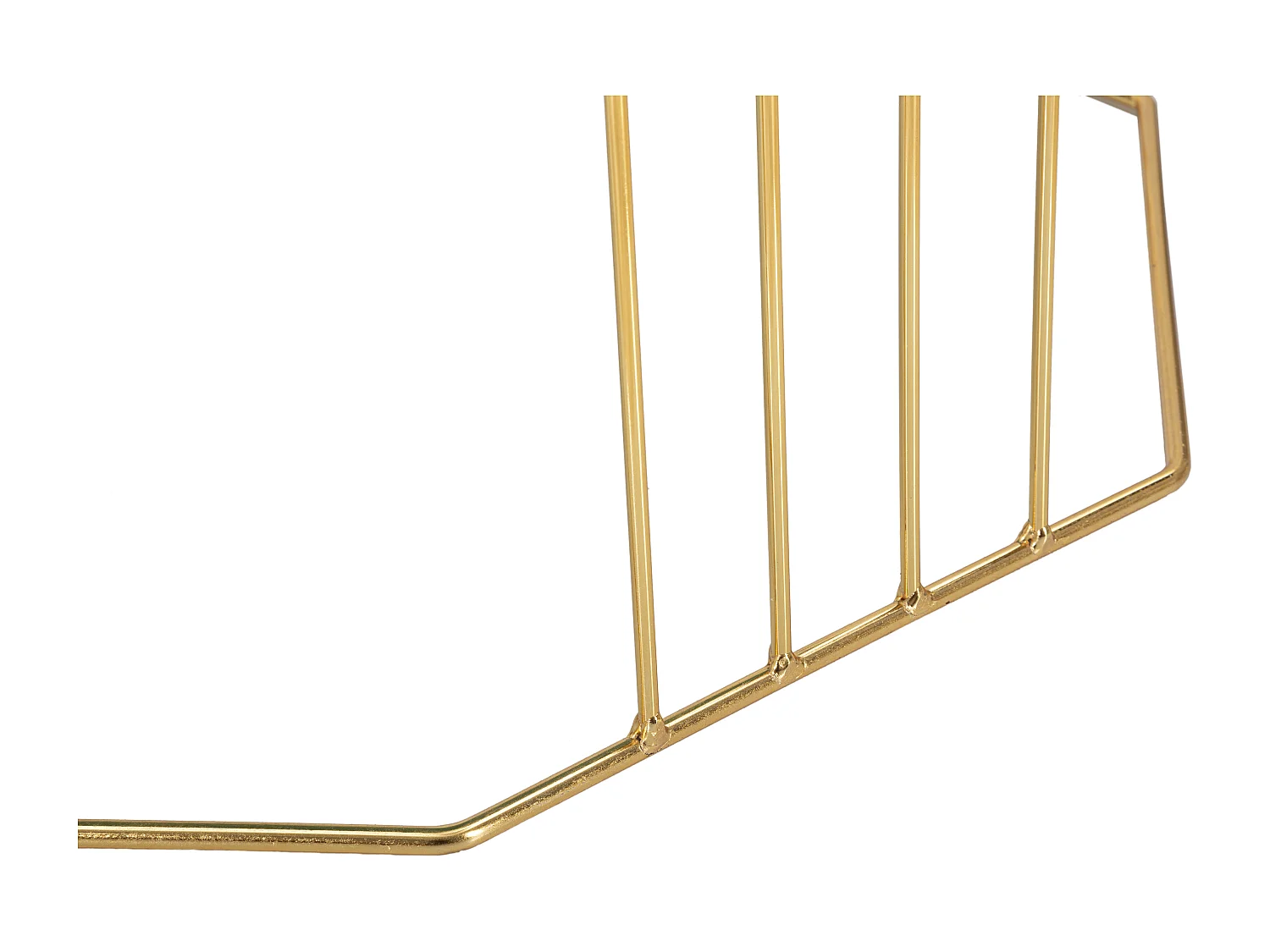 Tavolo da caffè ottagonale in metallo e vetro dorato nero cm 70x70x45