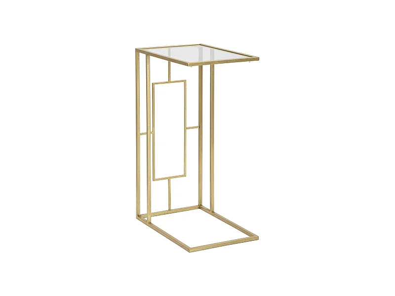 Table d'Appoint Design "Sofia" 60cm Or