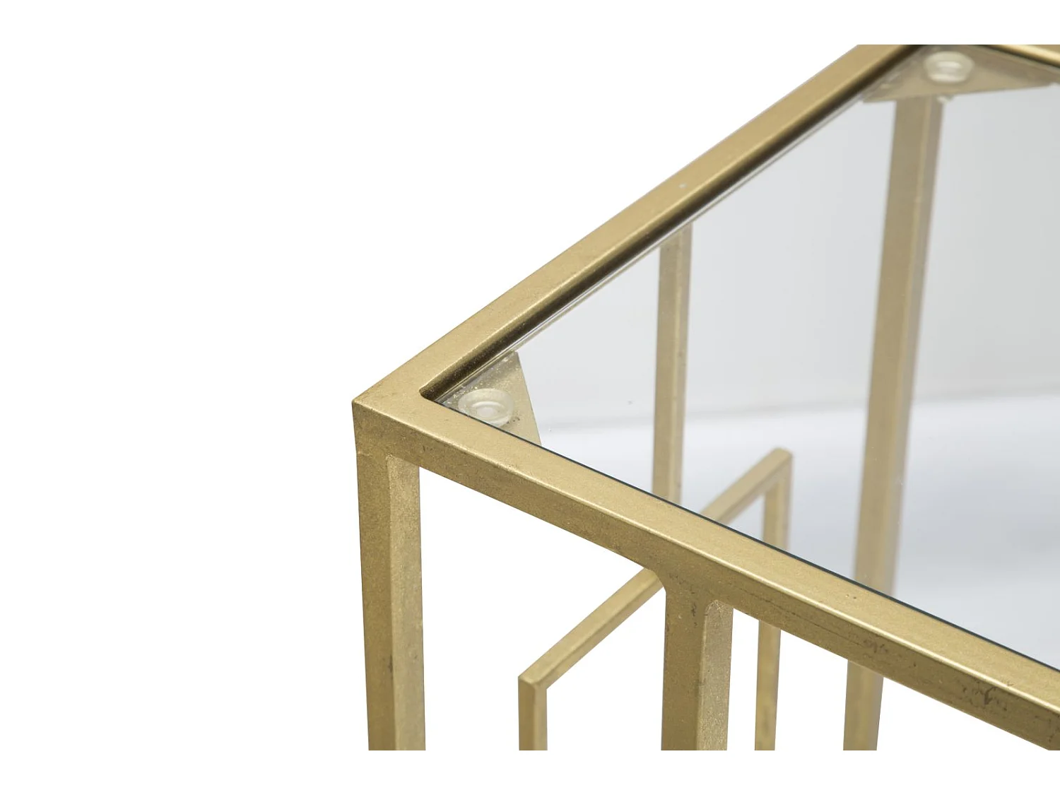 Table d'Appoint Design "Sofia" 60cm Or