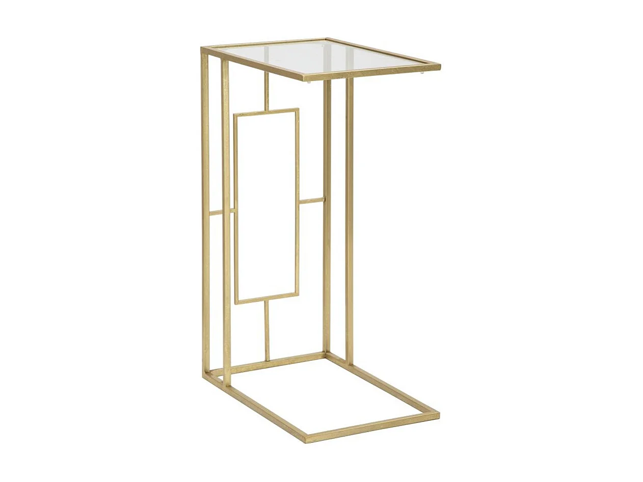 Table d'Appoint Design "Sofia" 60cm Or
