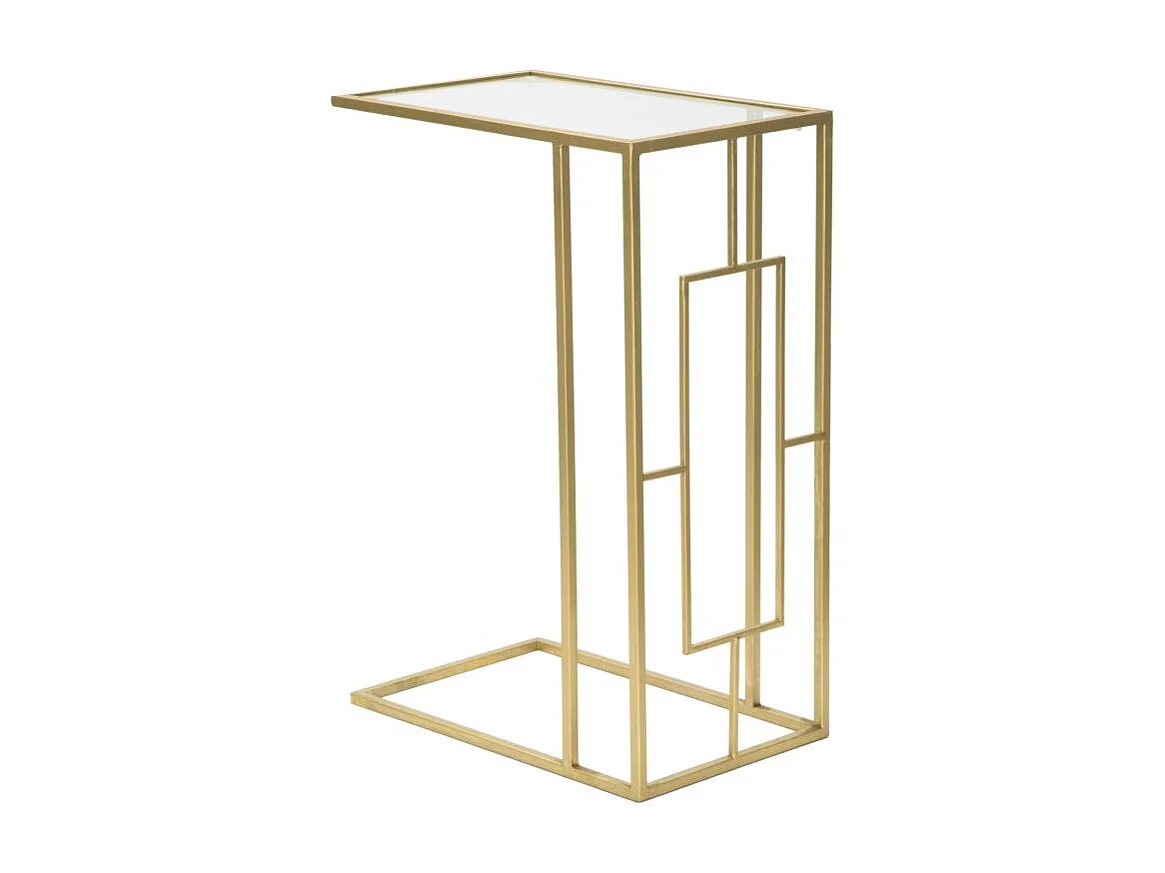 Table d'Appoint Design "Sofia" 60cm Or