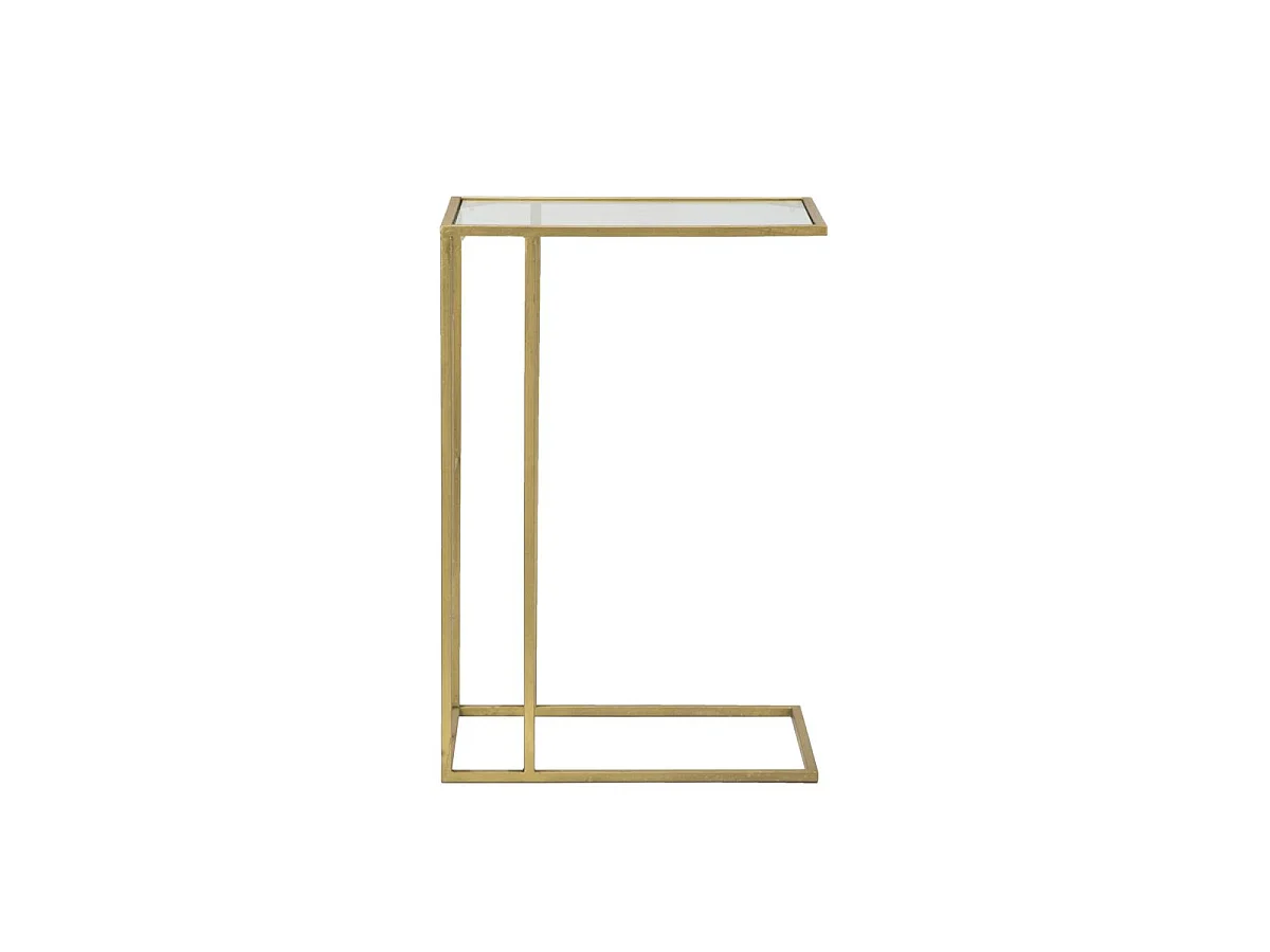 Table d'Appoint Design "Sofia" 60cm Or