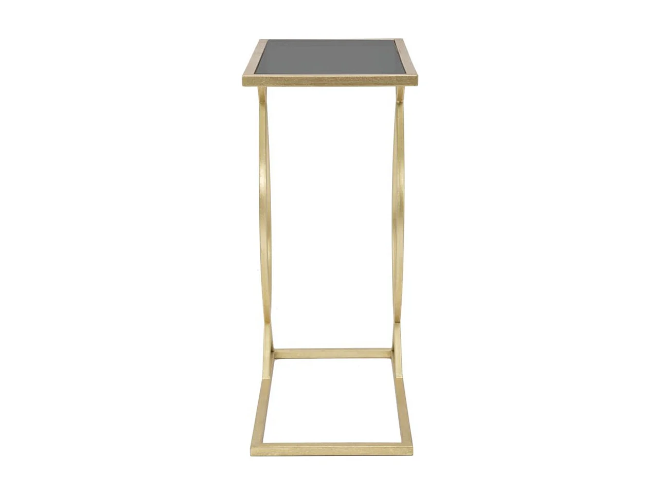 Table d'Appoint Design "Glam" 60cm Noir & Or