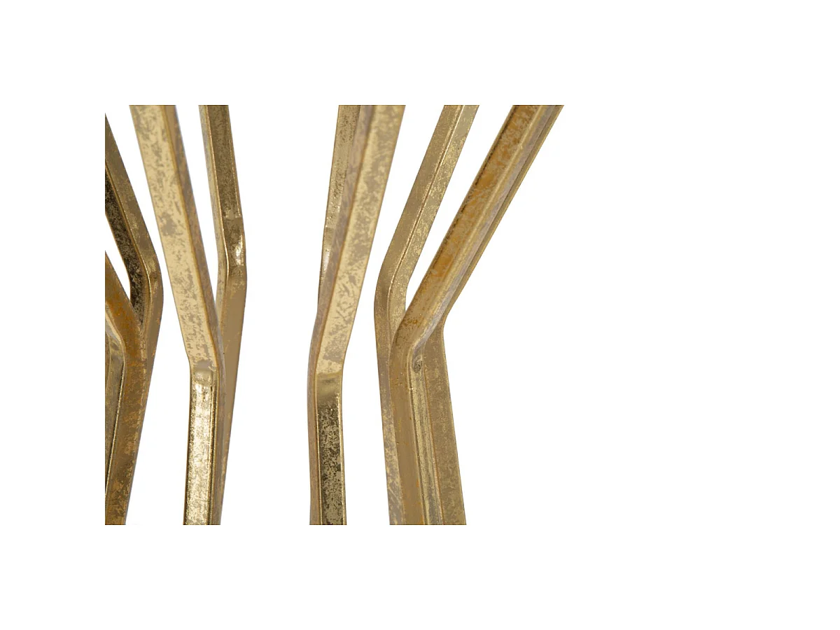Table d'Appoint Design "Vienna" 100cm Or