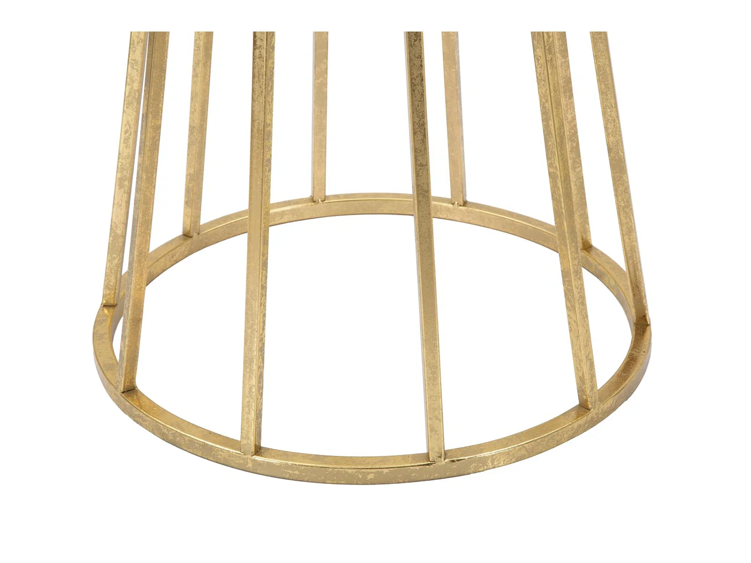 Table d'Appoint Design "Vienna" 100cm Or