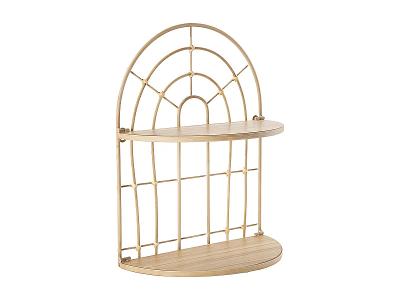 Étagère Murale Déco "Arch" 45cm Naturel