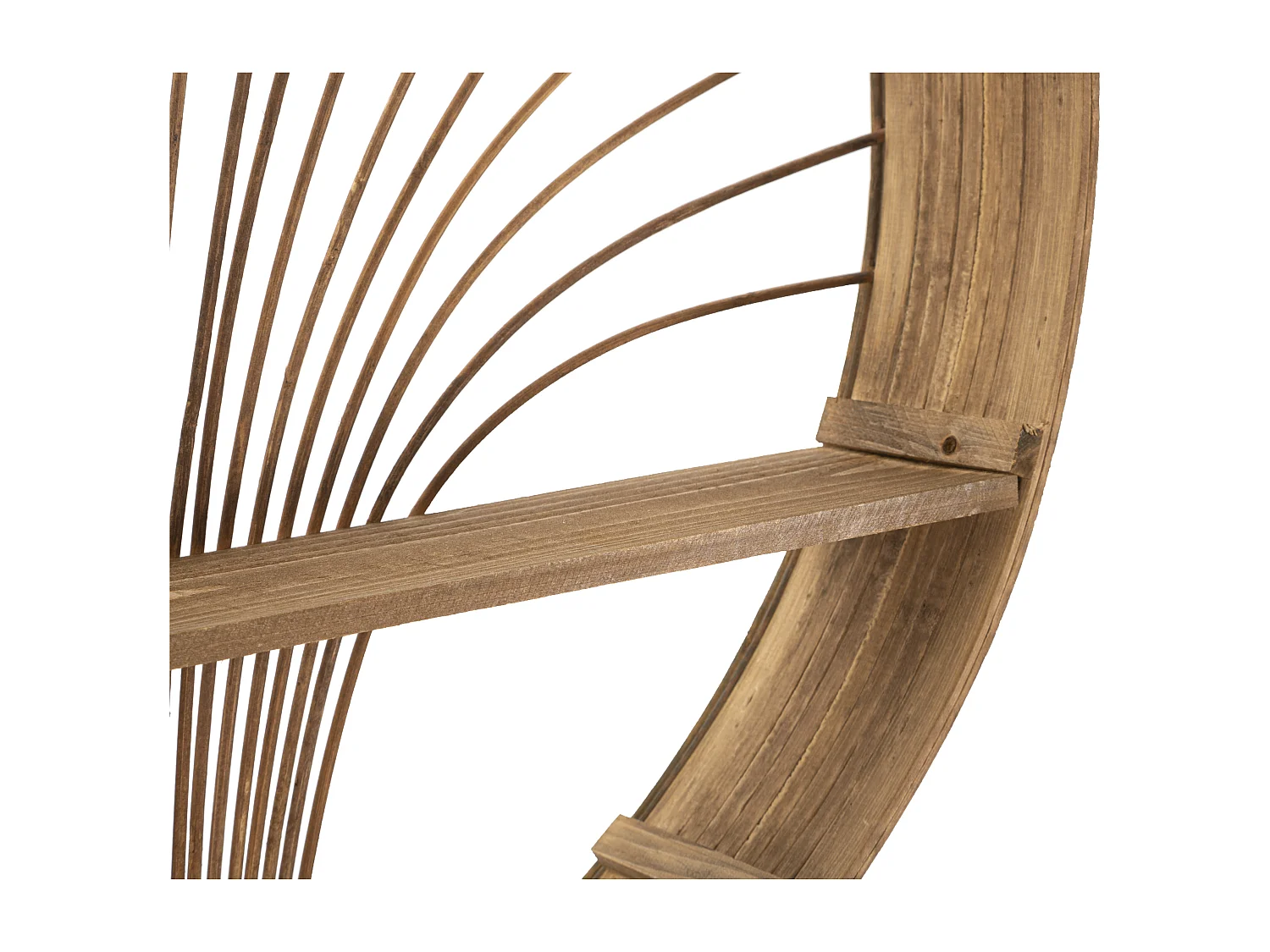 Étagère Murale Déco "Fuji" 76cm Naturel