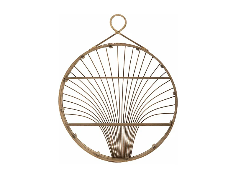 Étagère Murale Déco "Fuji" 76cm Naturel