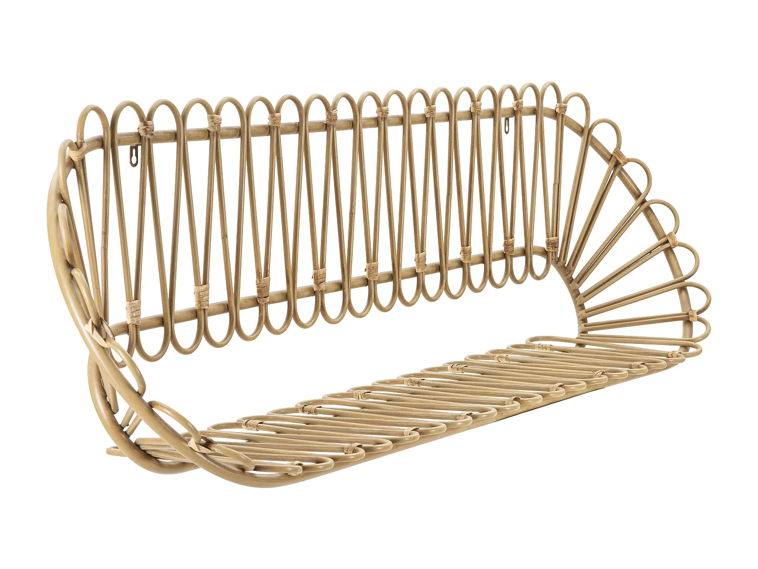 Étagère Murale Déco "Panama" 162cm Naturel