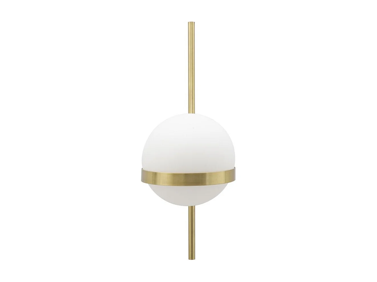 Applique Murale Sphère "Glamy Circle" 40cm Blanc & Or