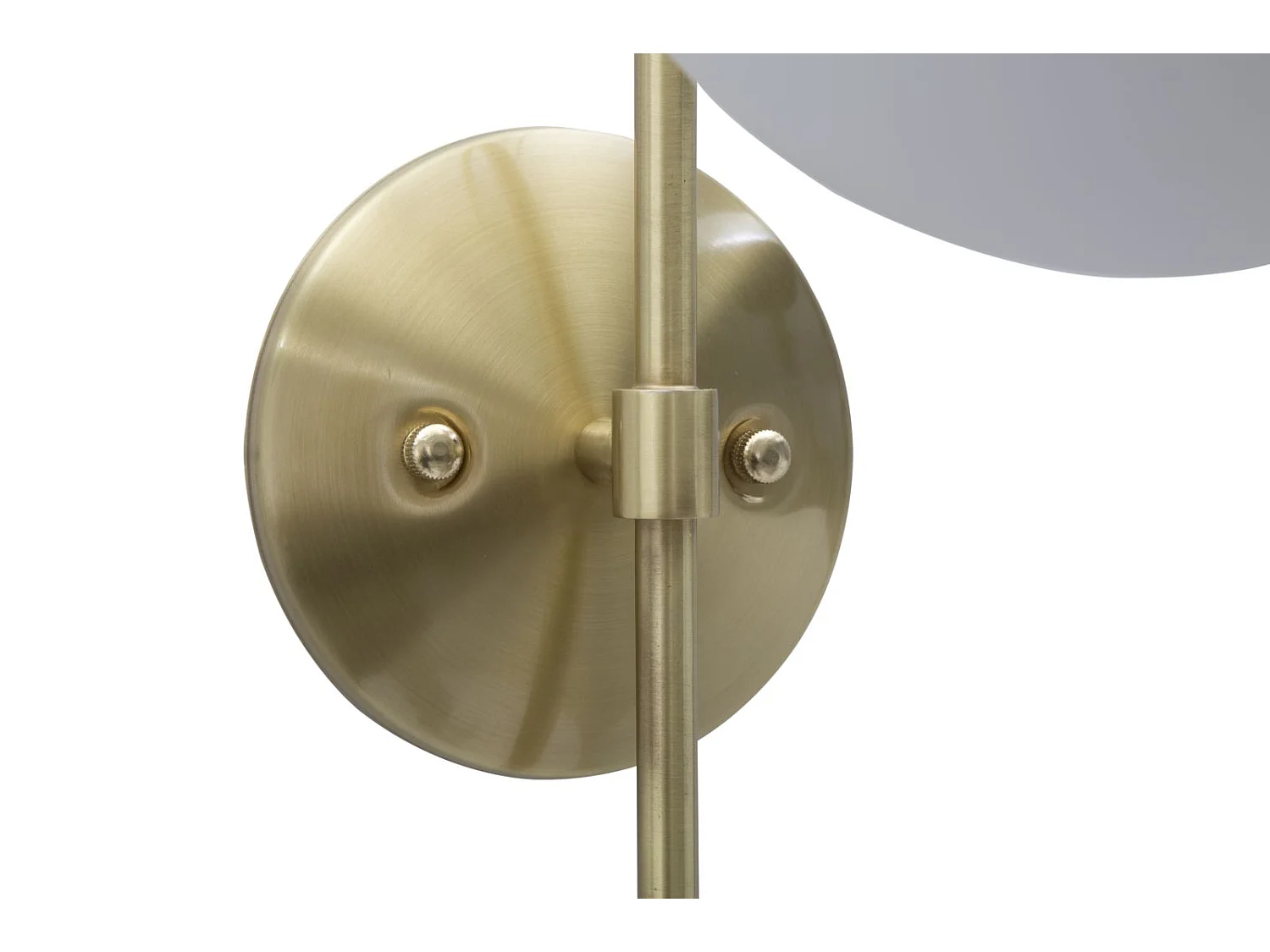 Applique Murale Sphère "Glamy Street" 51cm Blanc & Or