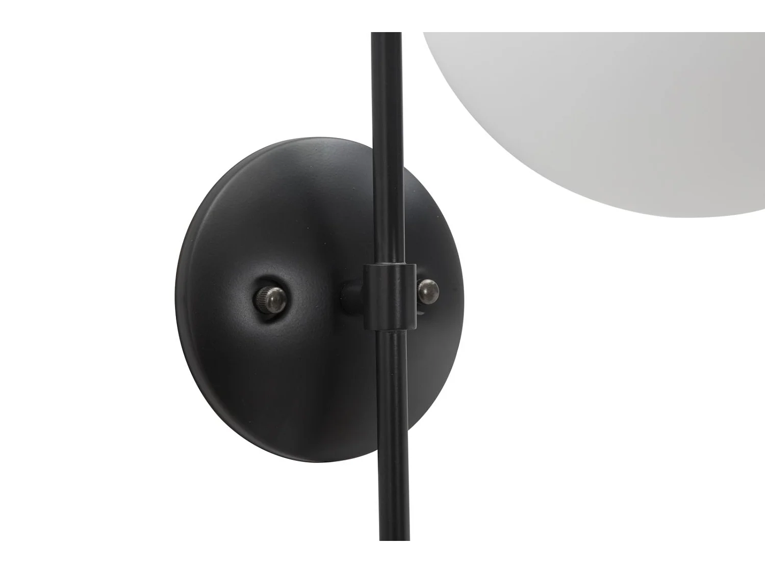 Applique Murale Sphère "Glamy Street" 51cm Blanc & Noir