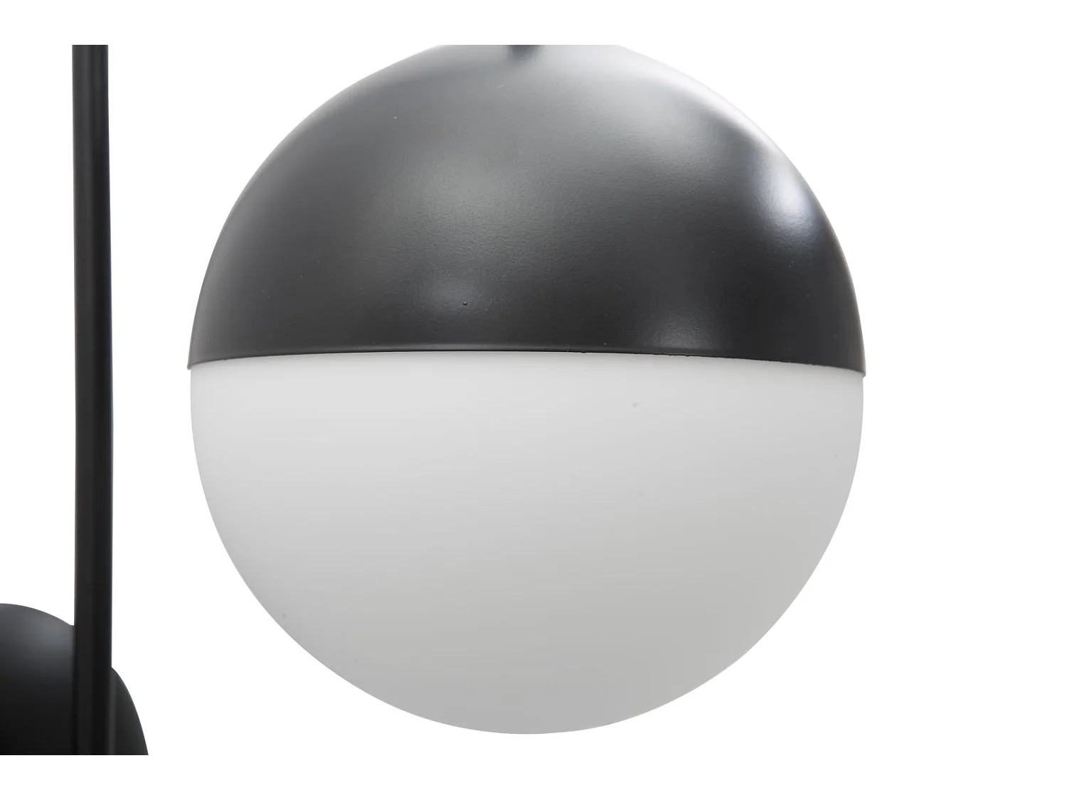 Applique Murale Sphère "Glamy Street" 51cm Blanc & Noir