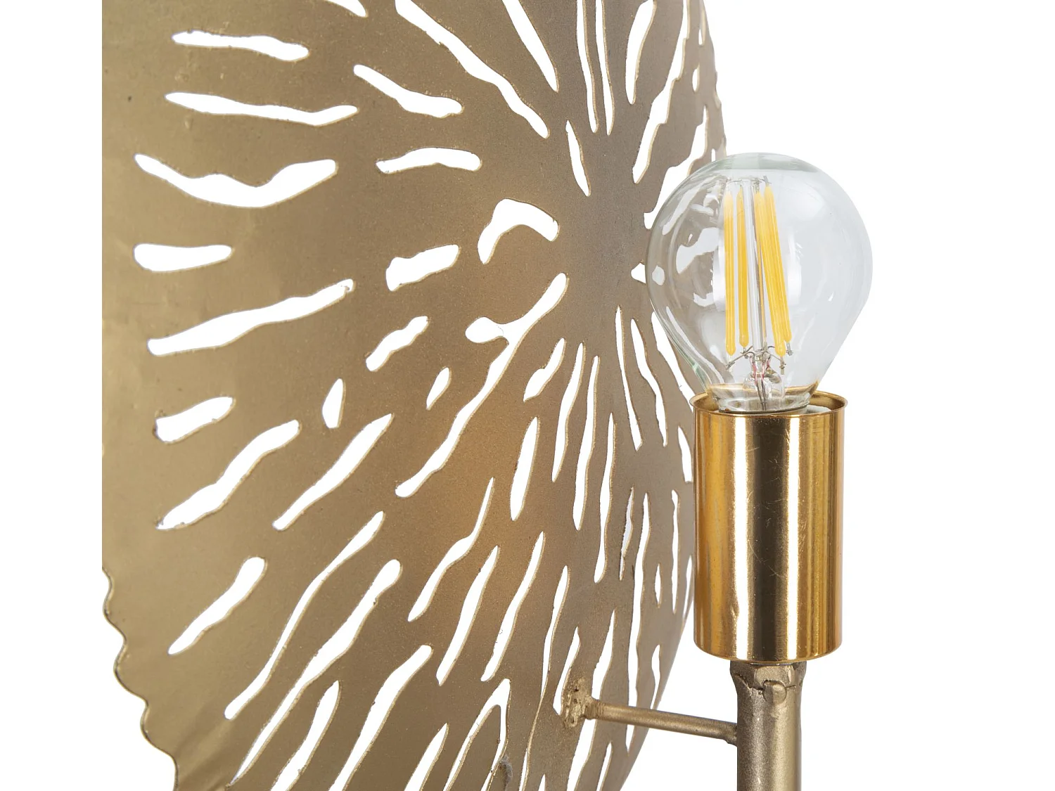 Applique Murale Design en Métal "Dishi" 46cm Or